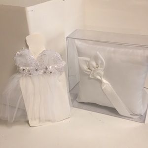 Combo wine glass cover/pillow